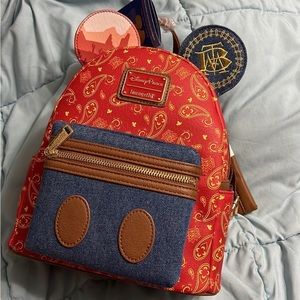 NWT MMA Big Thunder Mountain Mini Loungefly Backpack